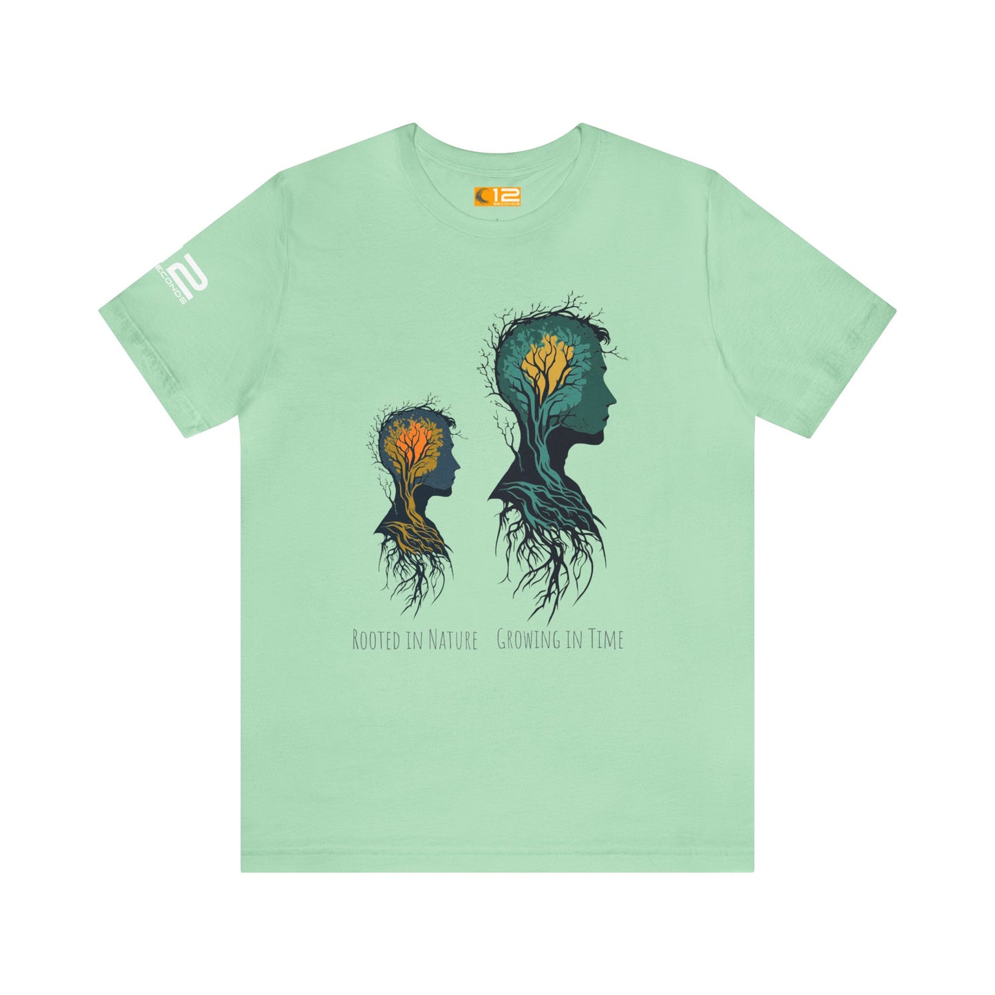 Unisex Jersey Short Sleeve Tee - DOUBLE DEEPLY ROOTED - 12 SECONDS APPAREL